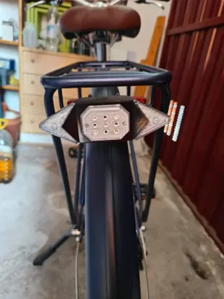 Bicicleta paseo Eloops 520 azul