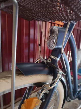 Bicicleta paseo Eloops 520 azul