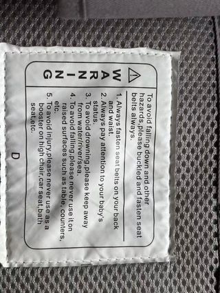 Mochila Portabebés Ergonómica Gris