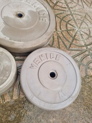 4 Pesas 10Kg + 2 de 20Kg 28mm | Oferta top