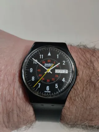 Swatch Nicholson GB705 - 1985