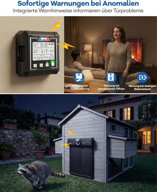 NUEVO! Puerta Automática Pollo Aluminio