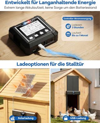 NUEVO! Puerta Automática Pollo Aluminio