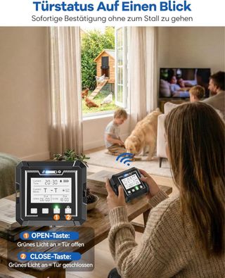 NUEVO! Puerta Automática Pollo Aluminio