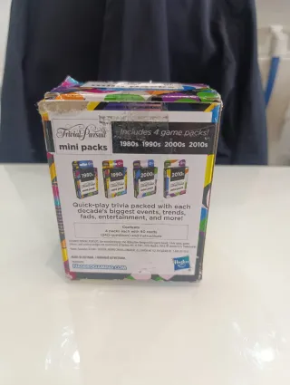 Trivial Pursuit Mini Packs (Varias Décadas)