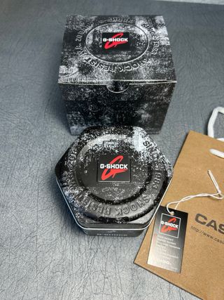 Reloj Casio G-Shock Negro Correa Acero