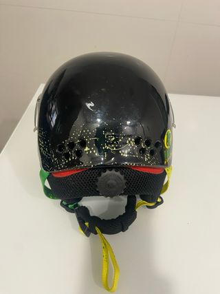 Casco de Nieve Infantil Negro