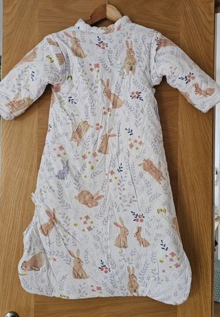 Saco bebé 3.5 TOG con estampado de conejos