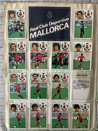 Álbum de Cromos de la Liga 83-84 1ª División