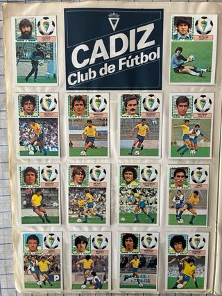 Álbum de Cromos de la Liga 83-84 1ª División
