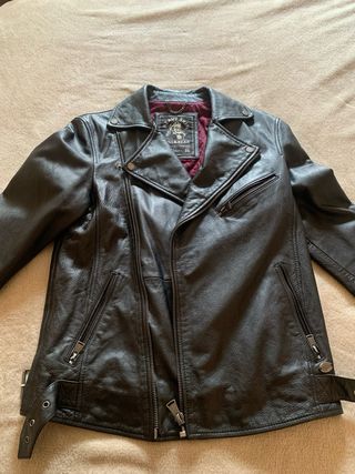 Chaqueta de cuero