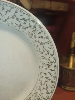 Plato antiguo China Opaca Santander