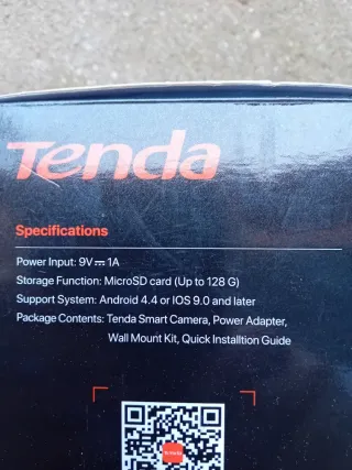 Cámara Seguridad Tenda CP6 2K Super HD