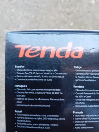 Cámara Seguridad Tenda CP6 2K Super HD