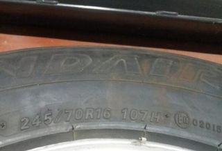 Juego llantas kia 529103e500 sorento 2.5 95819