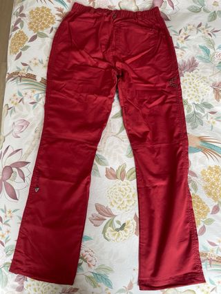 Pantalón Simond escalada rojo T40 Nuevo