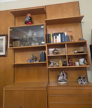 Mueble modular madera pino