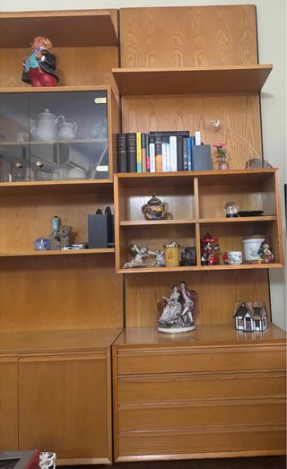 Mueble modular madera pino