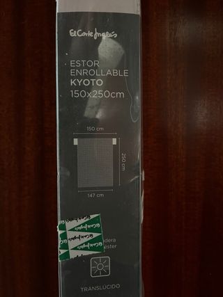 Estor enrollable Kyoto 150x250cm Beige