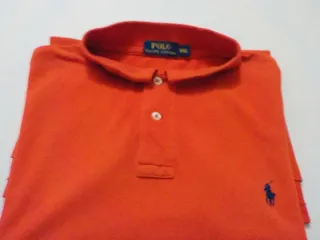 Polo Ralph Lauren XXL Rojo Manga Corta