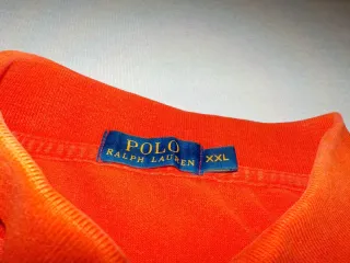 Polo Ralph Lauren XXL Rojo Manga Corta