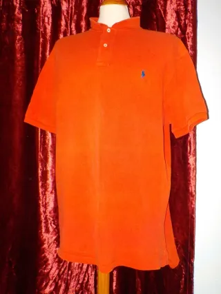 Polo Ralph Lauren XXL Rojo Manga Corta