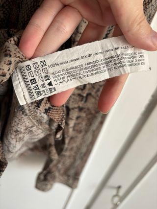 Camisa serpiente Pull&Bear Talla S