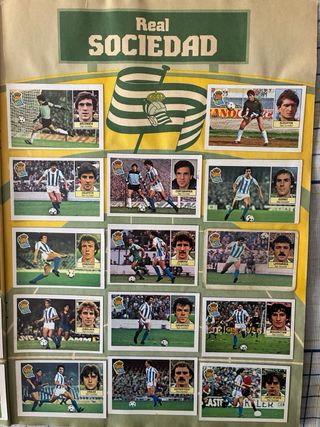 Álbum de cromos de la Liga 84-85 1ª División