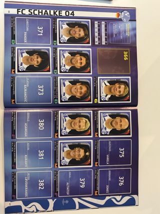 Album Champions League 2007-2008 Panini con Messi