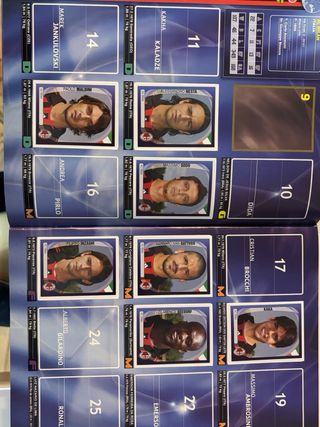 Album Champions League 2007-2008 Panini con Messi