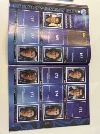 Album Champions League 2007-2008 Panini con Messi