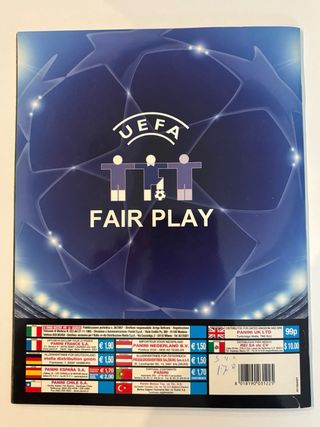 Album Champions League 2007-2008 Panini con Messi