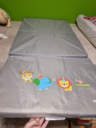 Colchón plegable cuna viaje Asalvo Baby