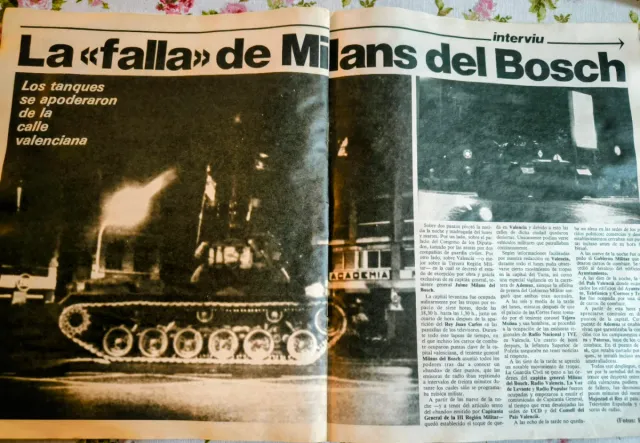 23F Interviú Extra–Golpe de Estado Tejero Congreso