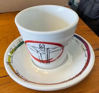 Juego 6 Tazas Café 7 Maravillas