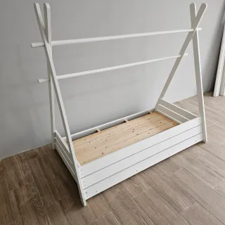 Cama Montessori Tipi Blanca 70x140 de Alondra