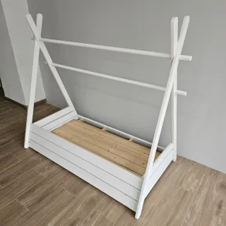 Cama Montessori Tipi Blanca 70x140 de Alondra