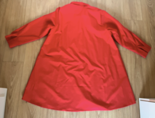 Vestido camisero rojo