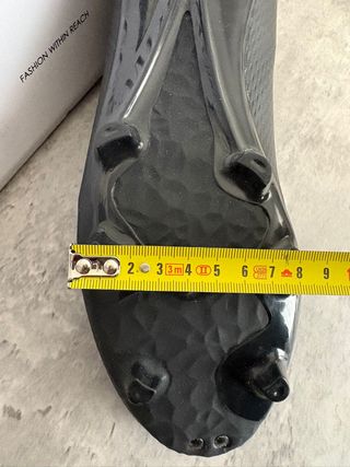 Botas de fútbol Dream Pairs negras mate