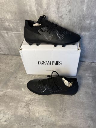 Botas de fútbol Dream Pairs negras mate