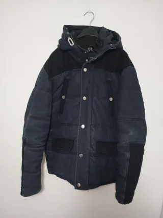 Cazadora bomber Zara azul