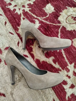 Zapatos Antonio Parriego Beige/Gris