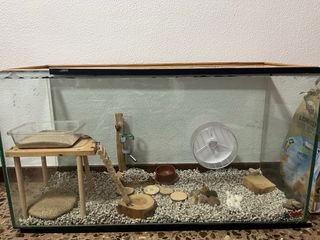 Jaula para hámster con accesorios
