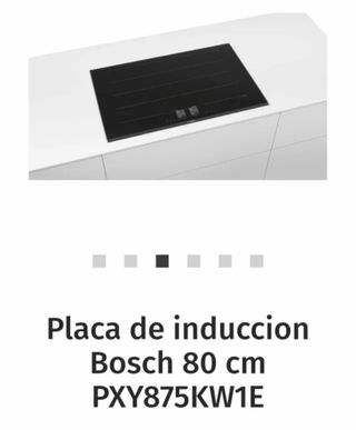 Placa Inducción Bosch PXY875KW1E 80cm