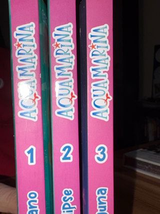 Libros Aqua Marina. 1, 2 y 3