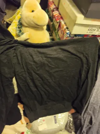 Camiseta verde manga larga talla xl