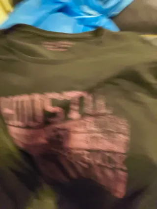 Camiseta verde manga larga talla xl