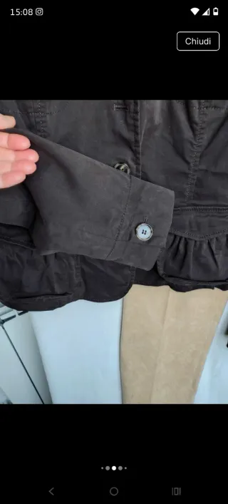 Max Mara Giacca e Pantaloni Motivi Tg 46