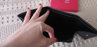 Cartera Carolina Herrera CH Negra y Dorada