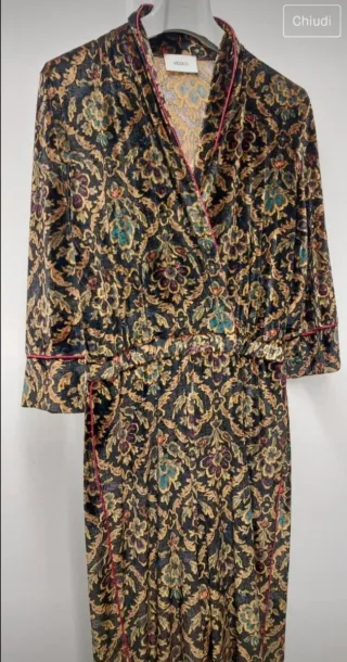Tuta lunga Vicolo fantasia floreale tg. M